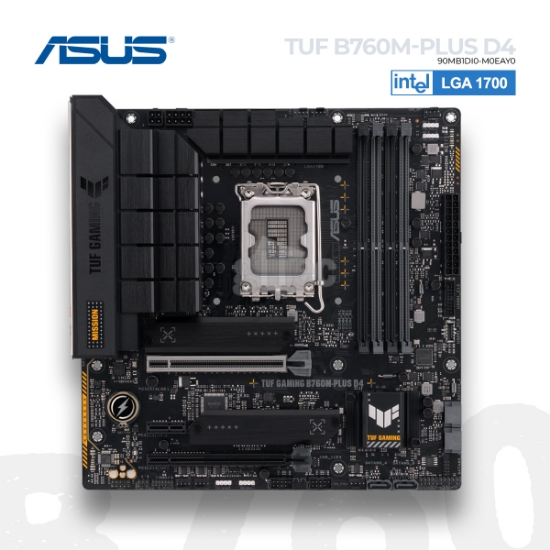 Picture of MOTHER BOARD   Asus TUF Gaming B760M-Plus D4 90MB1DI0-M0EAY0 