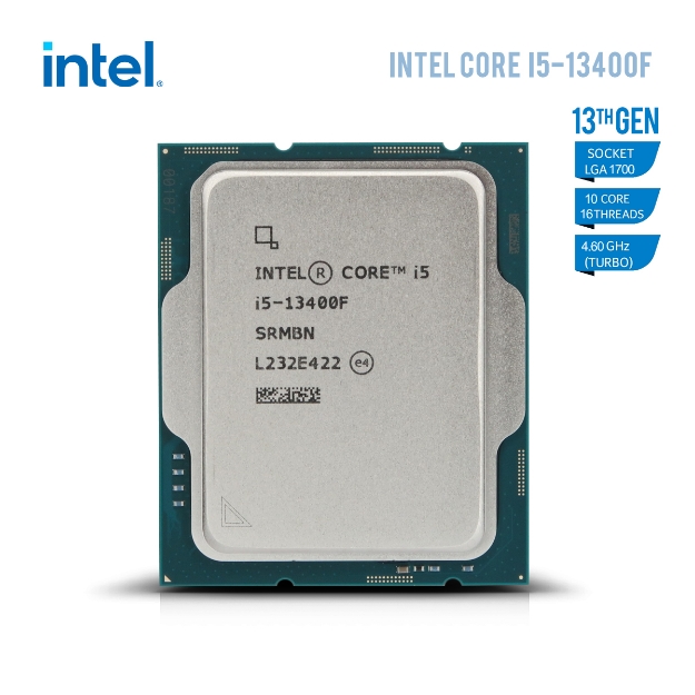 Picture of პროცესორი INTEL CORE i5-13400F 20MB CACHE 4.60GHZ TRAY