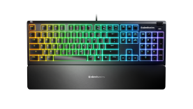 Picture of Keyboard SteelSeries Apex 3 USB RU Black