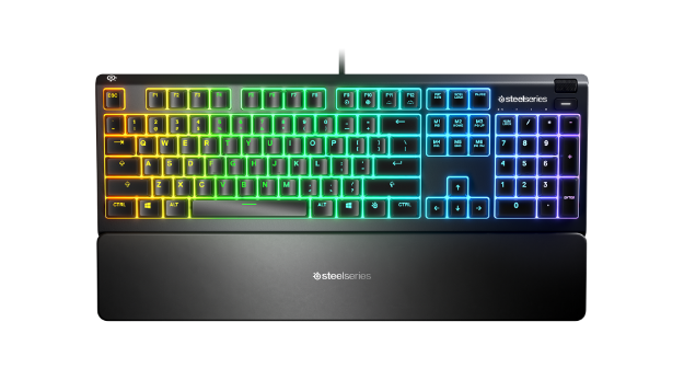 Picture of Keyboard SteelSeries Apex 3 USB RU Black