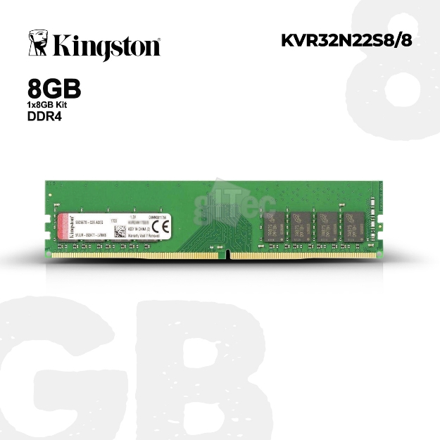 Picture of Memory Kingston KVR32N22S8/8 8GB DDR4 3200MHz