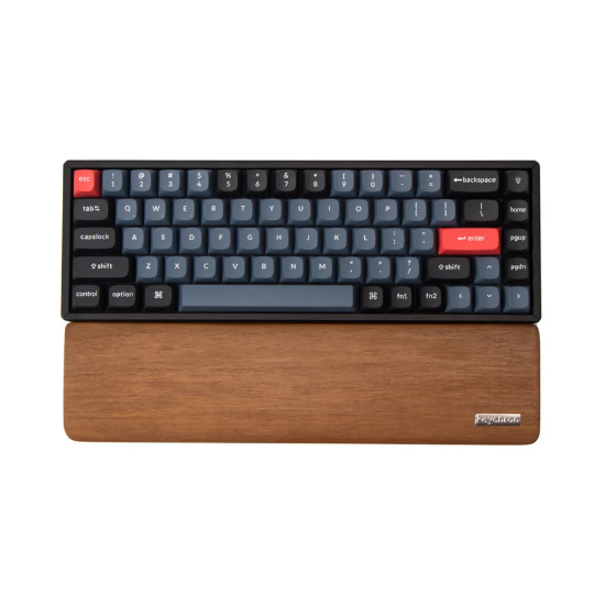 Picture of  Palm Rest Keychron  (PR1_Keychron) Walnut Wood