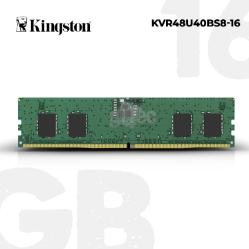 Show details for MEMORY Kingston KVR48U40BS8-16 16GB 4800MHz DDR5 Picture of MEMORY Kingston KVR48U40BS8-16 16GB 4800MHz DDR5