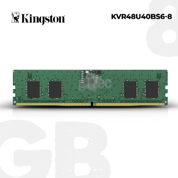 Show details for Memory Kingston KVR48U40BS6-8 8GB 4800MHz DDR5 Picture of Memory Kingston KVR48U40BS6-8 8GB 4800MHz DDR5