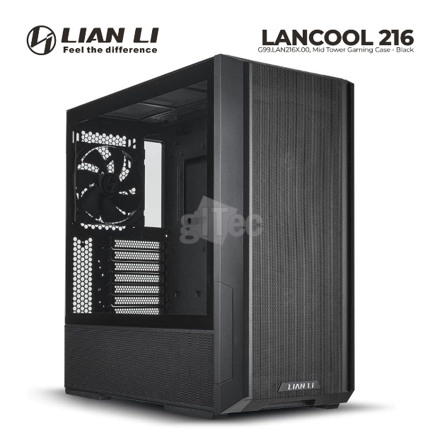 Picture of CASE Lian Li Lancool 216 G99.LAN216X.00 MID TOWER BLACK