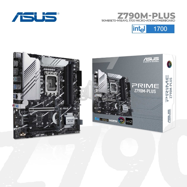 Picture of Mother Board ASUS PRIME Z790M-PLUS 90MB1E70-M1EAY0 LGA 1700 M-ATX