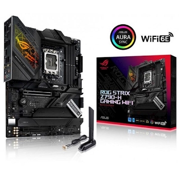 დეტალურის ჩვენება დედა დაფა ASUS ROG STRIX Z790-H GAMING WIFI 90MB1E10-M0EAY0 ATX LGA1700 სურათი დედა დაფა ASUS ROG STRIX Z790-H GAMING WIFI 90MB1E10-M0EAY0 ATX LGA1700