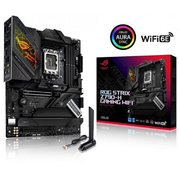 Picture of MOTHERBOARD ASUS ROG STRIX Z790-H GAMING WIFI 90MB1E10-M0EAY0 ATX LGA1700