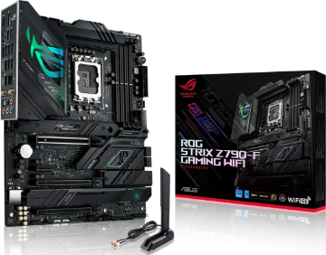 დეტალურის ჩვენება დედა დაფა ASUS ROG STRIX Z790-F GAMING WIFI 90MB1CP0-M0EAY0 ATX LGA1700 სურათი დედა დაფა ASUS ROG STRIX Z790-F GAMING WIFI 90MB1CP0-M0EAY0 ATX LGA1700