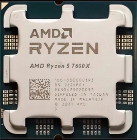 Picture of პროცესორი AMD Ryzen 5 7600X 32MB CACHE 4.70GHZ Tray