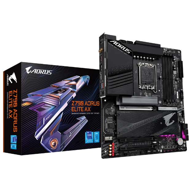 Picture of MOTHERBOARD GIGABYTE Z790 AORUS ELITE AX Z790_AORUS_ELITE_AX LGA1700