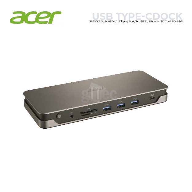 Picture of Acer USB Type-C Gen1 Dock (GP.DCK11.01)