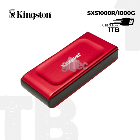 Picture of External Hard Drive Kingston SXS1000R/1000G 1TB RED
