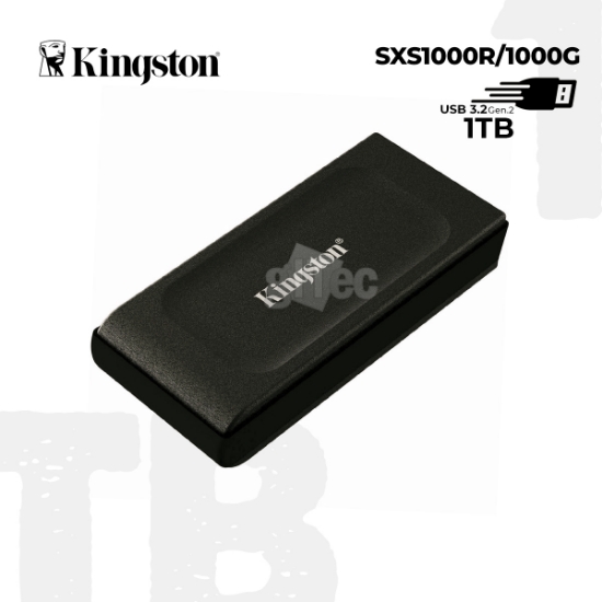 Picture of External Hard Drive Kingston SXS1000/1000G 1TB External SSD BLACK