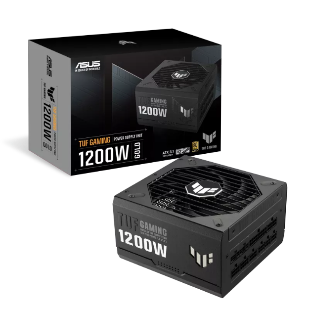 Picture of Power Supply ASUS TUF GAMING 90YE00S0-B0NA00 (1200W), >90%, 80+ Gold