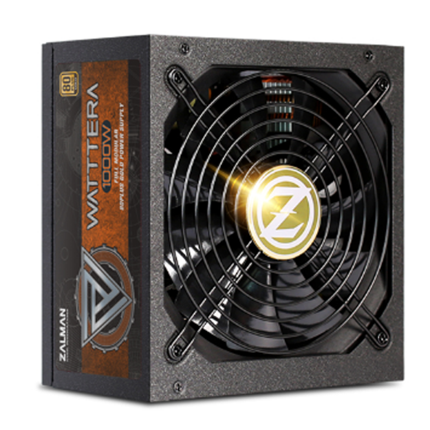 Picture of Power Supply Zalman WATTTERA ZM1000-EBTII (1000W) >90%, 80+ Gold