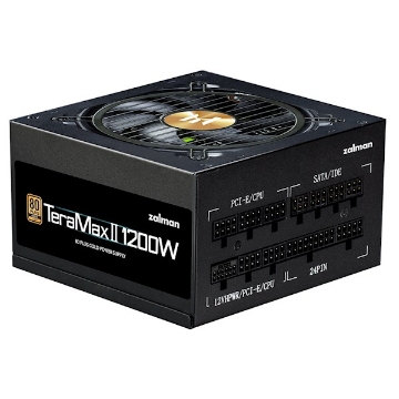 Show details for Power Supply Zalman PSU Teramax 2   ZM1200-TMX2 (1200W), >90%, 80+ Gold, 120mm Picture of Power Supply Zalman PSU Teramax 2   ZM1200-TMX2 (1200W), >90%, 80+ Gold, 120mm