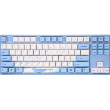 დეტალურის ჩვენება კლავიატურა Keyboard Varmilo VEM87 Sea Melody EC V2 Daisy UA სურათი კლავიატურა Keyboard Varmilo VEM87 Sea Melody EC V2 Daisy UA