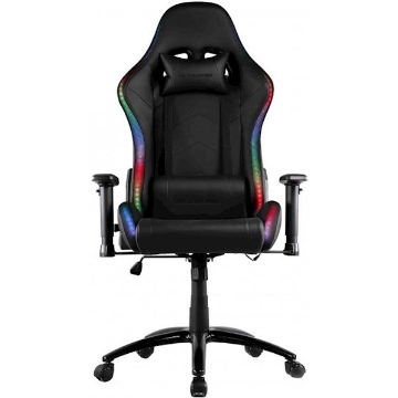 Show details for Gaming chair 2E GAMING Chair OGAMA II (2E-GC-OGA-BKRGB) RGB, PU Leather, 3D-Armrests, black Picture of Gaming chair 2E GAMING Chair OGAMA II (2E-GC-OGA-BKRGB) RGB, PU Leather, 3D-Armrests, black