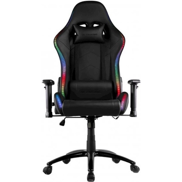 Picture of  Gaming chair 2E GAMING Chair OGAMA II (2E-GC-OGA-BKRGB) RGB, PU Leather, 3D-Armrests, black