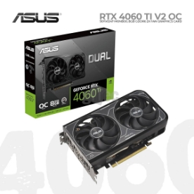 Picture of ვიდეო დაფა ASUS RTX 4060 TI DUAL OC V2  90YV0J47-M0NB00 8GB GDDR6 128BIT