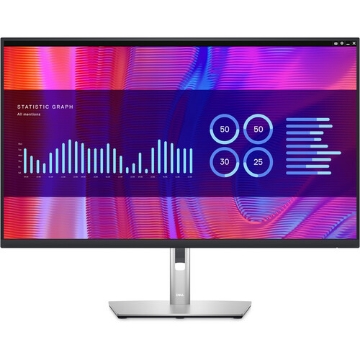 დეტალურის ჩვენება მონიტორი DELL P3223DE 210-BDGB  31.5" QHD IPS   Silver სურათი მონიტორი DELL P3223DE 210-BDGB  31.5" QHD IPS   Silver