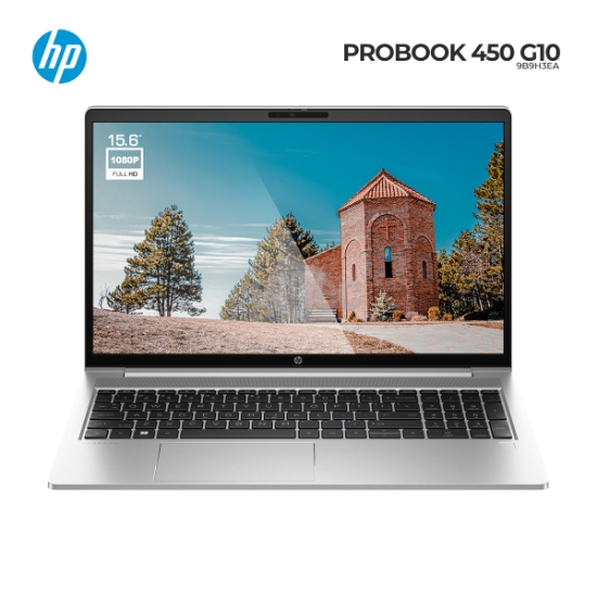 სურათი ნოუთბუქიHP ProBook 450 G10 9B9H3EA FHD 16GB DDR4 256GBSSD M.2 Pike Silver