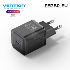 Picture of დამტენი VENTION FEPB0-EU 1-Port USB Type-C Black