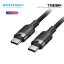 სურათი USB2.0 Type-C კაბელი VENTION TRDBF 3A 1M Black