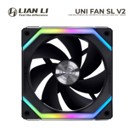 Picture of ქეისის ქულერი Lian Li UNI FAN SL V2 G99.12SLV21B.00 Black 120mm Case Fan