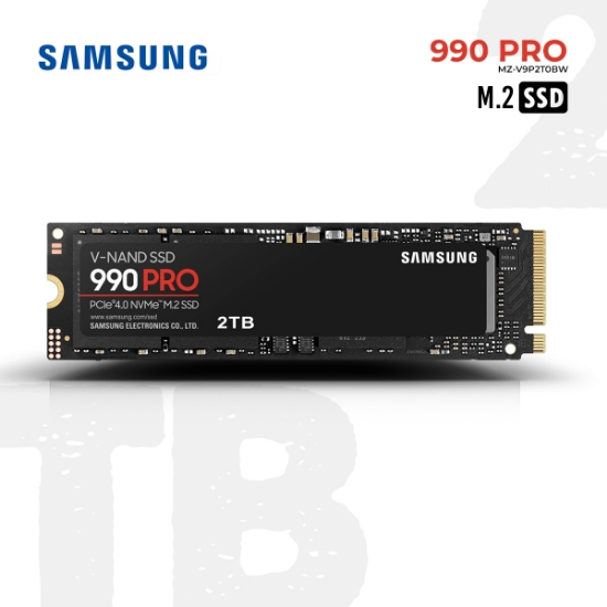 სურათი M.2 SSD Samsung 990 PRO 2TB MZ-V9P2T0BW PCIe 4.0