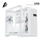 Picture of ქეისი 1STPLAYER UV5 UV5-WH Mini-Tower Cube WHITE