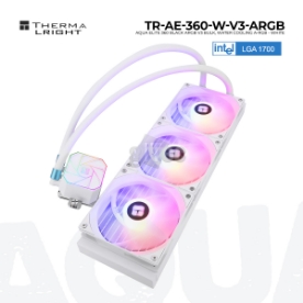 Picture of WATER COOLING SYSTEM THERMALRIGHT AQUA ELITE 360 WHITE ARGB V3 Bulk