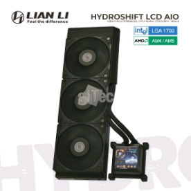 Picture of WATER COOLING SYSTEM Lian Li Hydroshift LCD AIO G89.GHSLCD36SB.00 Black