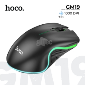 Picture of მაუსი Hoco GM19 Enjoy Gaming Illuminated Wired 1000dpi - black