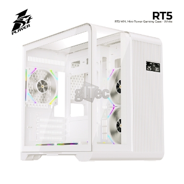 Show details for CASE 1STPLAYER RT5 RT5-WH Mini-Tower Cube WHITE Picture of CASE 1STPLAYER RT5 RT5-WH Mini-Tower Cube WHITE