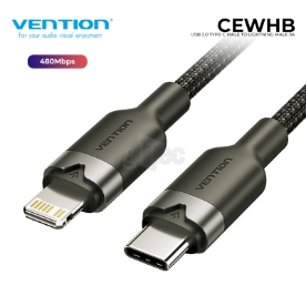 Picture of VENTION LALBF USB 2.0 Type-C Male to Lightning Male 3A