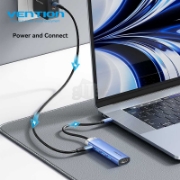 სურათი VENTION TGESB 5-in-1 USB-C Docking Station 4K HDMI 100W PD