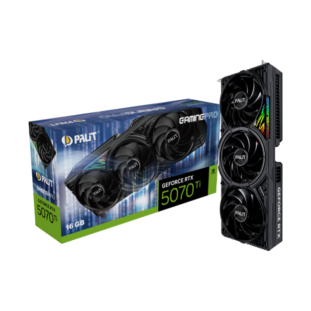 Picture of ვიდეო ბარათი Palit RTX5070Ti GAMINGPRO 16GB NE7507T019T2-GB2031A