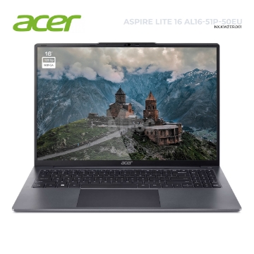 Show details for Notebook Acer Aspire Lite AL16-51P-570D NX.KWZER.001 16" FHD 8GB DDR5 512GB SSD Steel Grey Picture of Notebook Acer Aspire Lite AL16-51P-570D NX.KWZER.001 16" FHD 8GB DDR5 512GB SSD Steel Grey