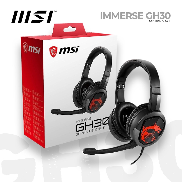 Picture of GAMING Headset MSI IMMERSE GH30 S37-2101010-SV1