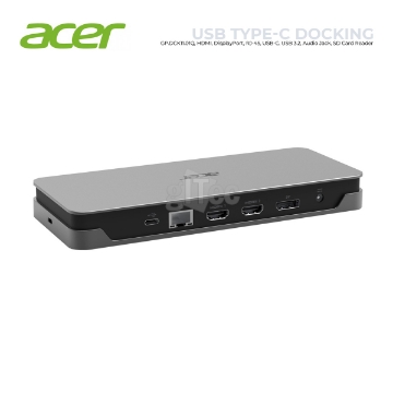 დეტალურის ჩვენება Acer USB-C Dock Gen 1 GP.DCK11.01Q სურათი Acer USB-C Dock Gen 1 GP.DCK11.01Q