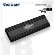 Picture of გარე მყარი დისკი Patriot PTPL1TBPECB TRANSPORTER Lite 1TB TYPE-C External Portable SSD Black
