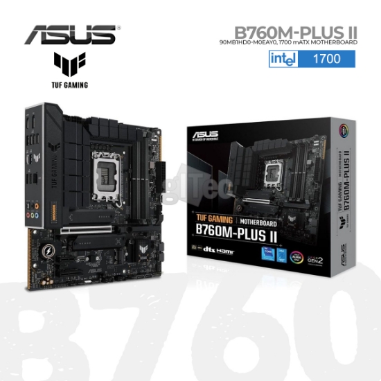 სურათი დედა დაფა ASUS TUF GAMING B760M-PLUS II 90MB1HD0-M0EAY0 LGA 1700 DDR5