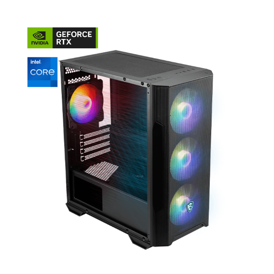 სურათი კომპიუტერი Intel Core i3-13100f 16GB DDR4  480GB SSD M.2 RTX3050 STORMX 8GB