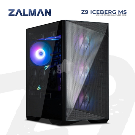 სურათი ქეისი ZALMAN Z9 Iceberg MS Mid Tower Black