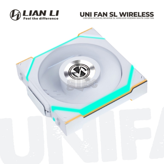 Picture of CASE FAN LIAN LI UNI FAN REVERSE SL WIRELESS G99.12RSL1W3W.00 White