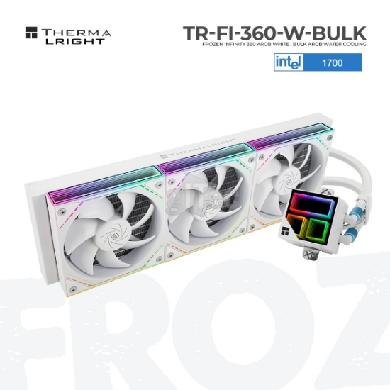 სურათი თხევადი გაგრილების სისტემა THERMALRIGHT FROZEN INFINITY 360 WHITE Bulk