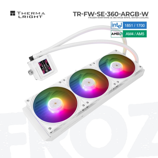 Picture of WATER COOLING SYSTEM THERMALRIGHT FROZEN WARFRAME SE 360 ARGB WHITE