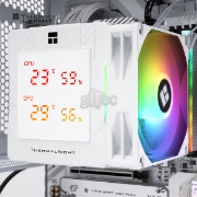 სურათი პროცესორის ქულერი THERMALRIGHT PEERLESS ASSASSIN 120 DIGITAL ARGB WHITE